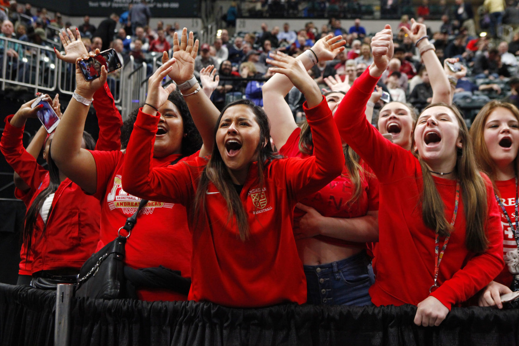 Boys basketball Class 2A state final - Andrean vs. Linton-Stockton
